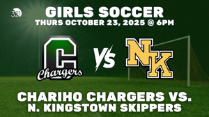 Girls Varsity Soccer | Chariho Chargers vs. N. Kingstown Skippers | October 23, 2025