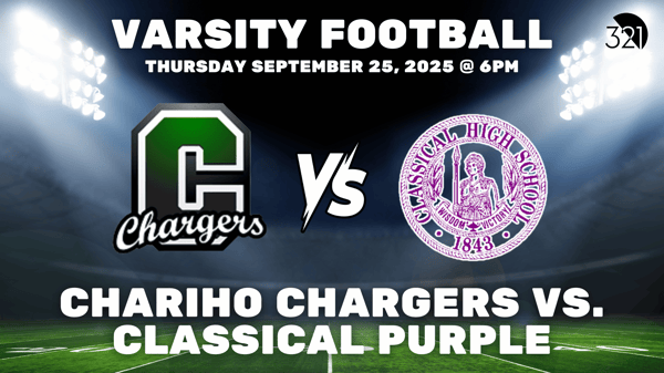 Chariho Chargers vs. Classical Purple | Varsity Football | September 25, 2025