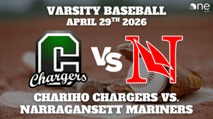 Chariho Baseball vs Narragansett, 04-29-2026