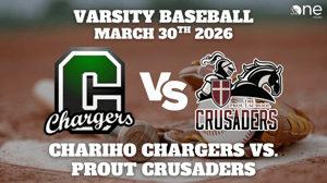 Chariho Baseball vs Prout, 03-30-2026