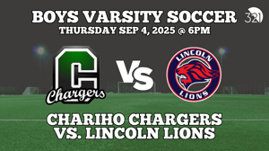 Chariho Chargers vs. Lincoln Lions | Boys Varsity Soccer | September 4, 2025