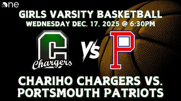 Girls Varsity Basketball: Home Opener | Chariho Chargers vs. Portsmouth Patriots | December 17, 2025