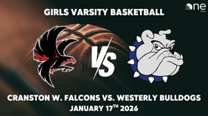 Cranston West Girls Basketball vs Westerly, 01-17-2026