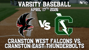 Cranston West Baseball vs Cranston East, 04-17-2026