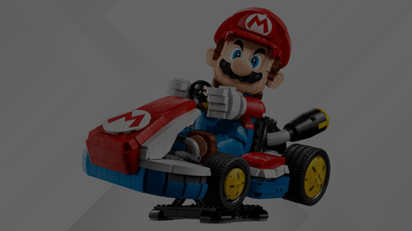 It's Real! Lego Mario Kart Reaction | Bricks 'O' Brian