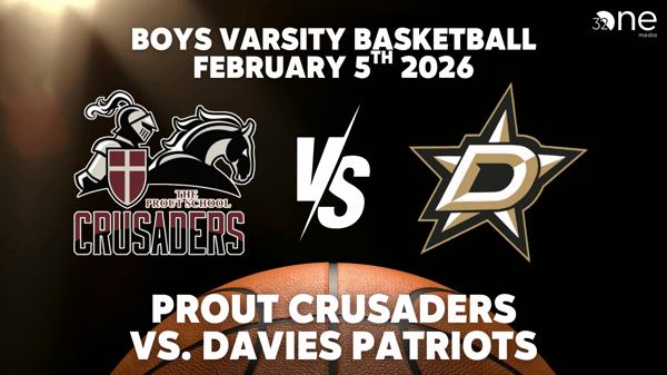 Prout Boys Basketball vs Davies, 02-05-2026