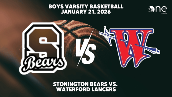 Stonington Boys Basketball vs Waterford, 01-21-2026