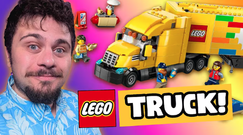 LIVE! 🔴 LEGO Delivery Truck Build-Along with Bricks 'O' Brian