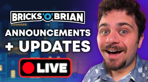 LIVE! 🔴 Announcements + Updates with Bricks 'O' Brian