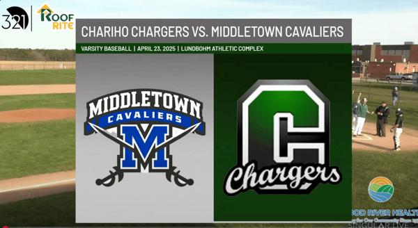 Chariho Chargers vs. Middletown Islanders | Varsity Baseball | April 23, 2025
