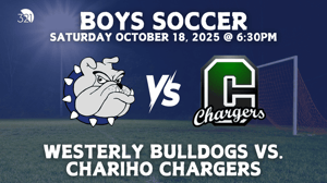 Senior Night: Boys Varsity Soccer | Westerly Bulldogs vs. Chariho Chargers | October 18, 2025