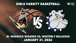 West Warwick Girls Basketball vs Westerly, 01-21-2026