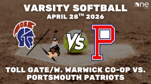 West Warwick/Toll Gate Softball vs Portsmouth, 04-28-2026