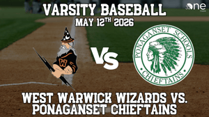 West Warwick Baseball vs Ponaganset, 05-12-2026