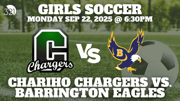 Chariho Chargers vs. Barrington Eagles | Girls Varsity Soccer | September 22, 2025