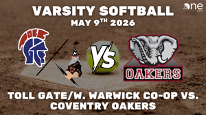 West Warwick/Toll Gate Softball vs Coventry, 05-09-2026